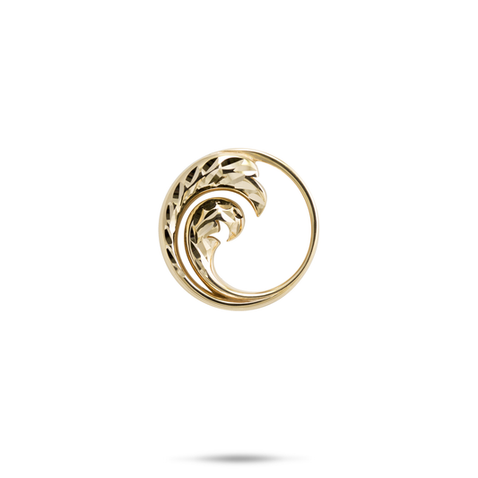 Nalu Pendant in Gold - 18mm