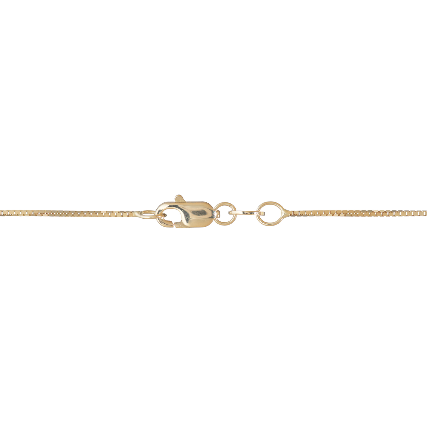 0.8mm Venetian Box Chain in Gold